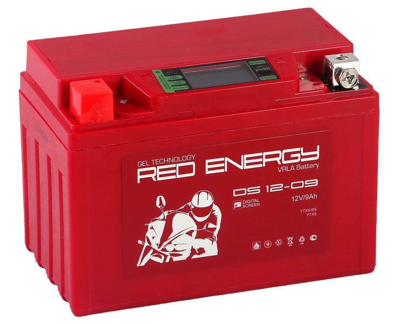 Аккумулятор Red energy DS1209 GEL 12V 9Ah 140A, Red energy